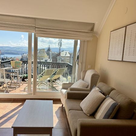 Moderno Piso Con La Mejor Terraza De Ribadeo Y Vistas Maravillosas מראה חיצוני תמונה
