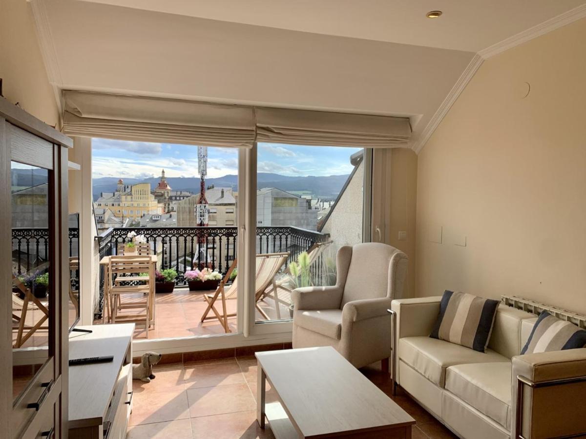 Moderno Piso Con La Mejor Terraza De Ribadeo Y Vistas Maravillosas מראה חיצוני תמונה