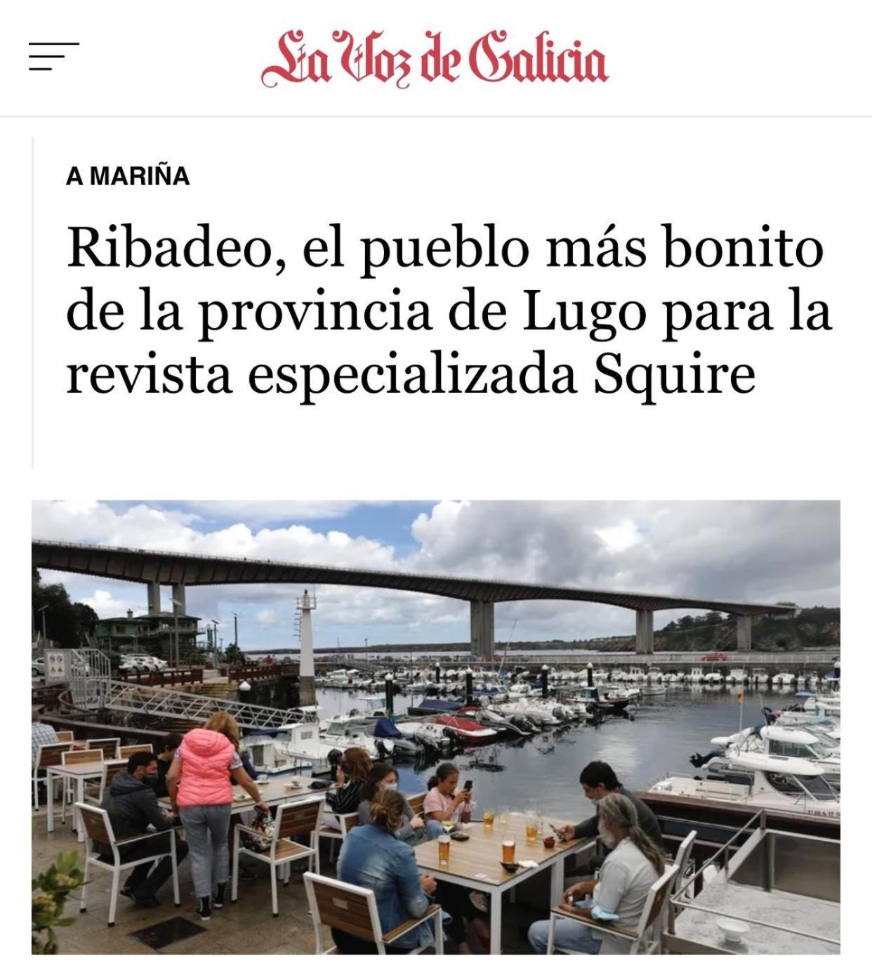 Moderno Piso Con La Mejor Terraza De Ribadeo Y Vistas Maravillosas מראה חיצוני תמונה
