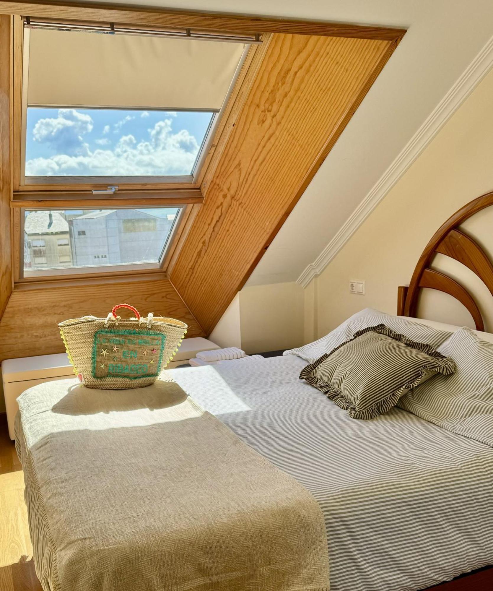 Moderno Piso Con La Mejor Terraza De Ribadeo Y Vistas Maravillosas מראה חיצוני תמונה